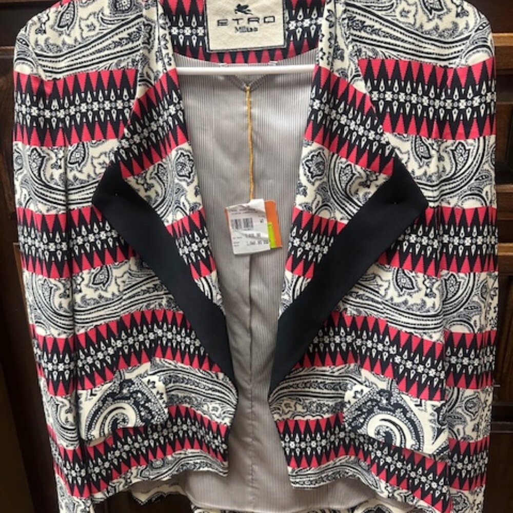 ETRO silk jacket NWT